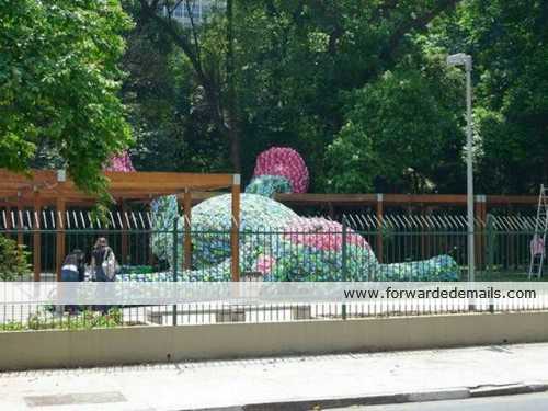 Giant FlipFlop Monkey Sculpture SanPaulo Brazil 2