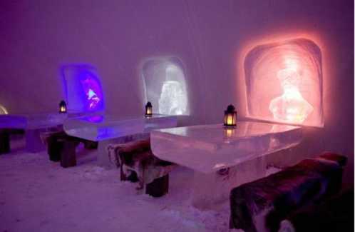 cartoon themed ice hotel in finland 7